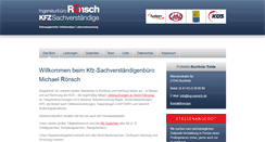 Desktop Screenshot of ing-roensch.de